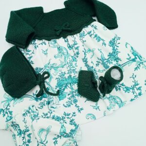 Vestido faldón combinado