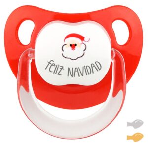 Chupete feliz Navidad Papá Noel