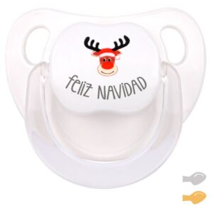 Chupete feliz Navidad reno Rudolph