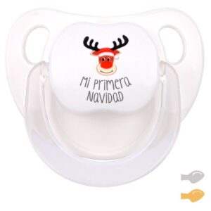 Chupete mi primera Navidad reno Rudolph
