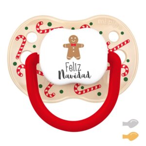 Chupete Feliz Navidad galleta