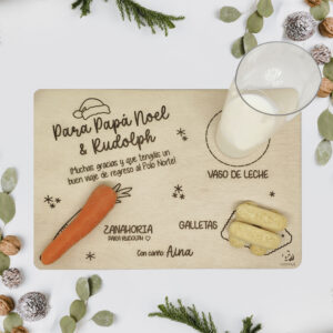 Bandeja para Papá Noel