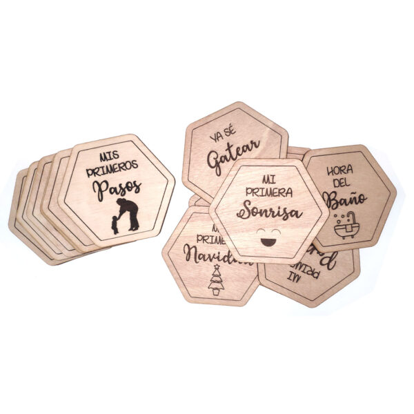 Placas hitos bebé