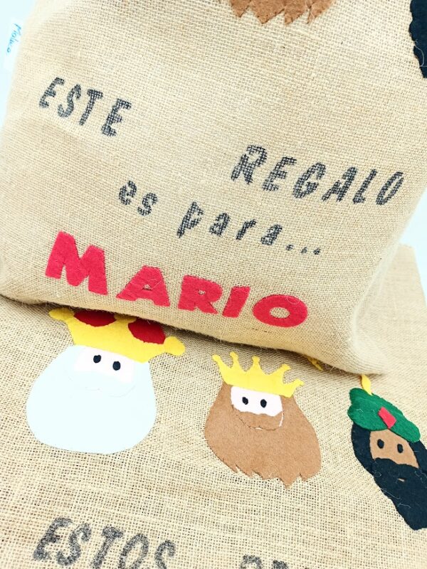 Saco Reyes Magos personalizado - Imagen 3