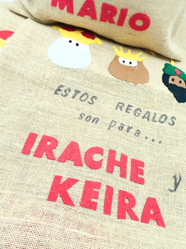 Saco Reyes Magos personalizado - Imagen 2