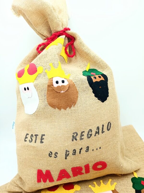 Saco Reyes Magos personalizado