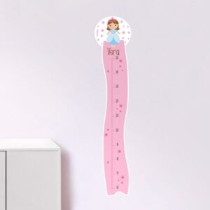 Vinilo decorativo medidor princesa