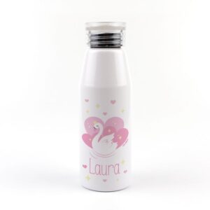 Botella aluminio cisne