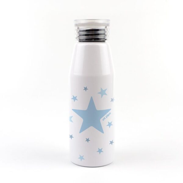 Botella aluminio estrella azul - Imagen 2