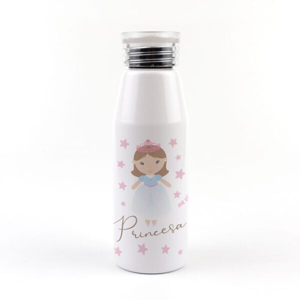 Botella aluminio princesa - Imagen 2