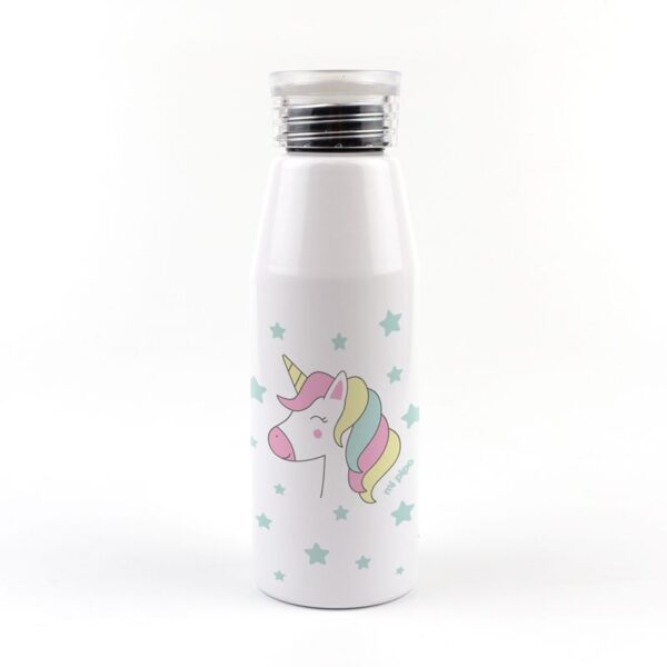 Botella aluminio unicornio - Imagen 2