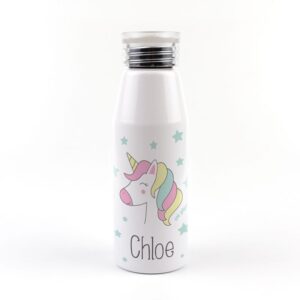 Botella aluminio unicornio