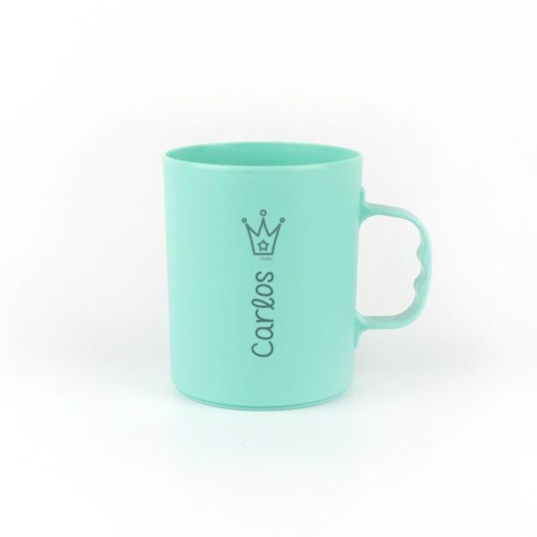 Taza básica personalizada corona (color a elegir)