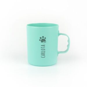 Taza básica personalizada huella (color a elegir)