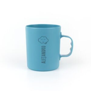 Taza básica personalizada nube (color a elegir)