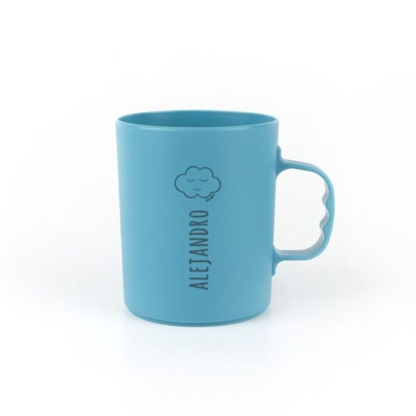 Taza básica personalizada nube (color a elegir)