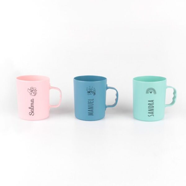 Taza básica personalizada cisne (color a elegir) - Imagen 2