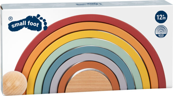 Bloques de construcción de madera Arcoiris Safari Small Foot - Imagen 10