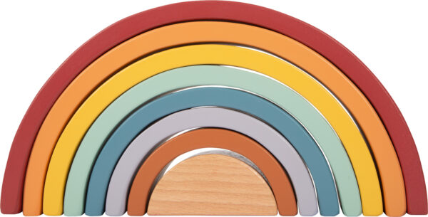 Bloques de construcción de madera Arcoiris Safari Small Foot - Imagen 9