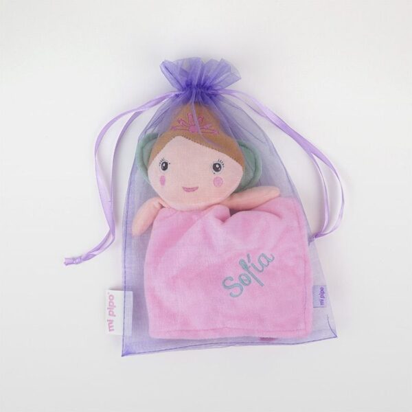 Doudou sonajero Hada personalizado - Imagen 3