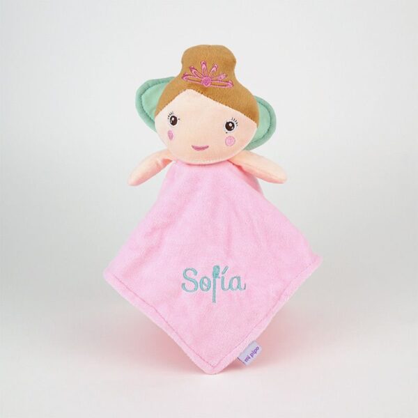 Doudou sonajero Hada personalizado