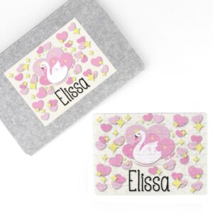 Puzzle Cisne personalizado