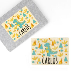 Puzzle Dinosaurio personalizado
