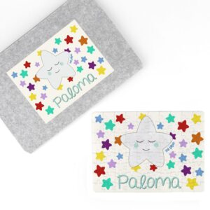 Puzzle Estrella sonrisa personalizado