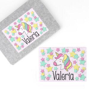 Puzzle Unicornio personalizado