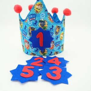 Corona de cumpleaños Patrulla Canina