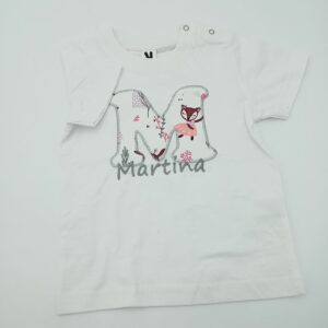 Camiseta personalizada Cervatilla blanca