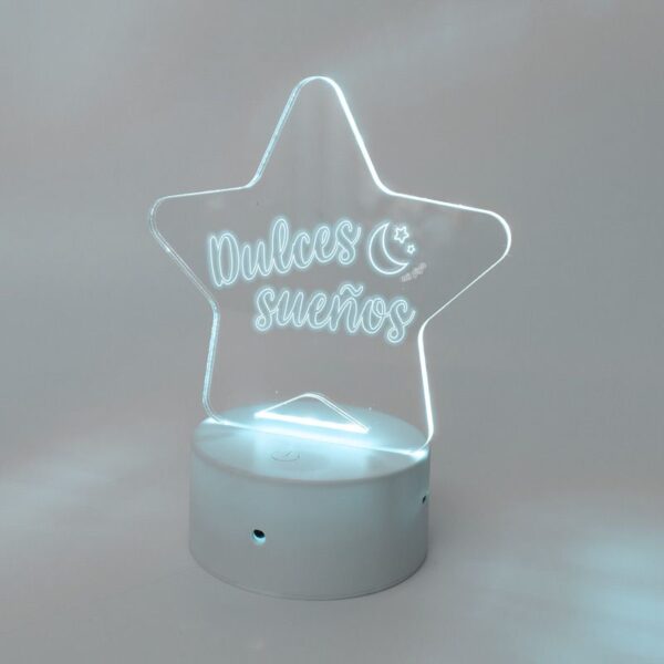 Lamparita estrella dulces sueños
