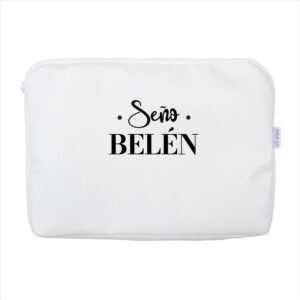 Portafolios polipiel blanco personalizado