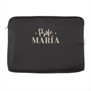 Portafolios polipiel negro personalizado