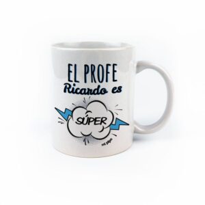 Delantal profe personalizado manitas