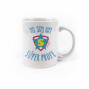 Taza cerámica Yo soy una súper profe
