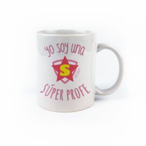 Taza cerámica Yo soy una súper profe