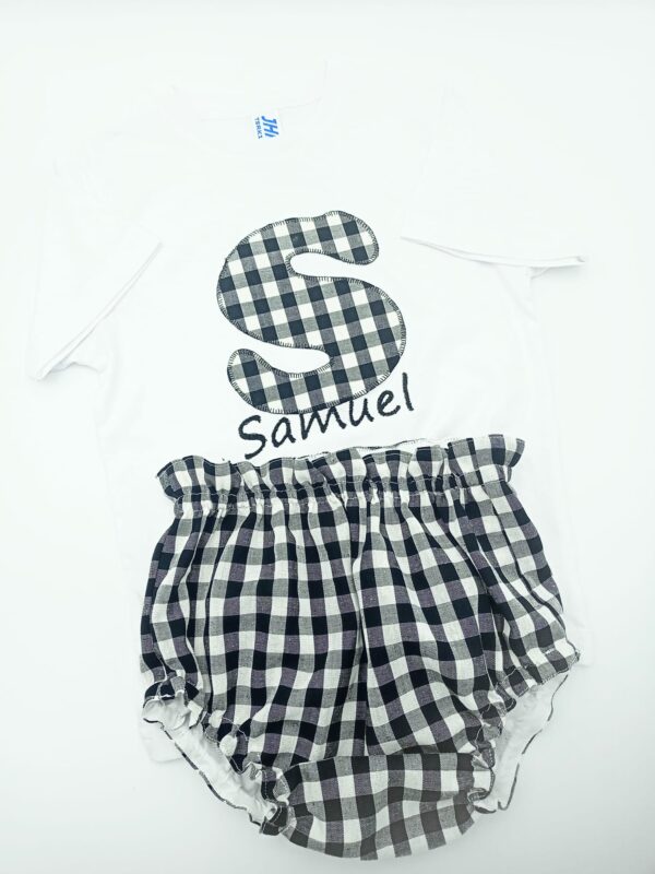 conjunto vichy negro 2