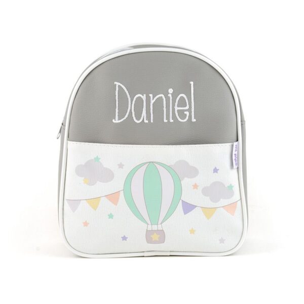 mochila cisne globo personalizada