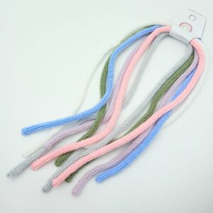 pack 6 cordones colores pastel