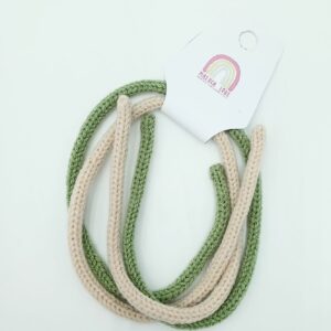 verde seco y beige