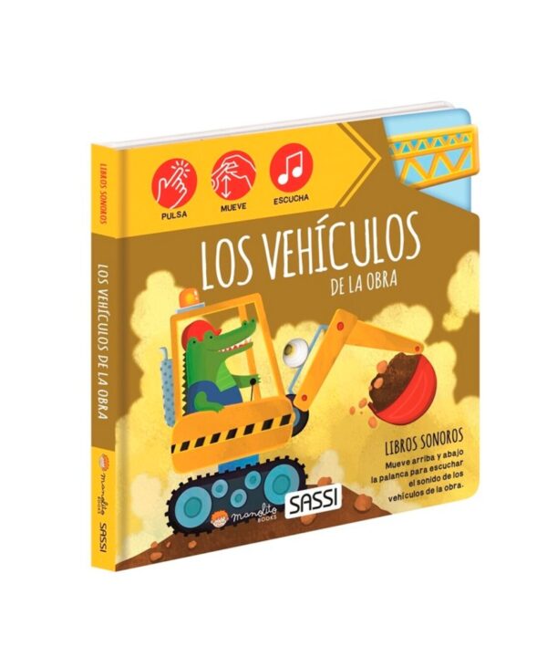 libro sonoro los vehiculos de la obra