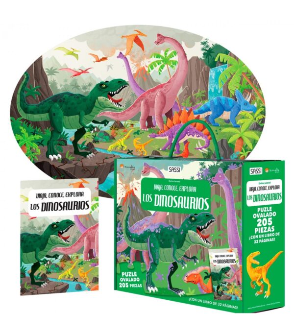 puzzle 205 piezas dinosaurios 69717 manolito books (2)