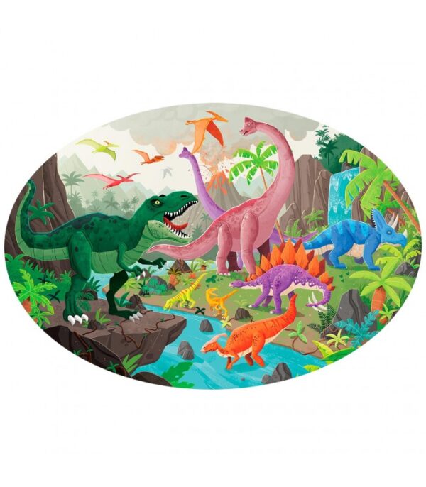 puzzle 205 piezas dinosaurios 69717 manolito books